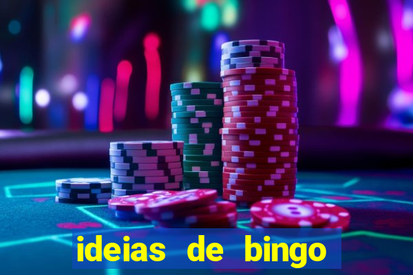 ideias de bingo para o natal